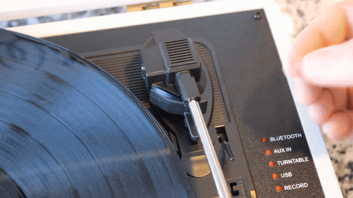fix tonearm rest lubrication issues