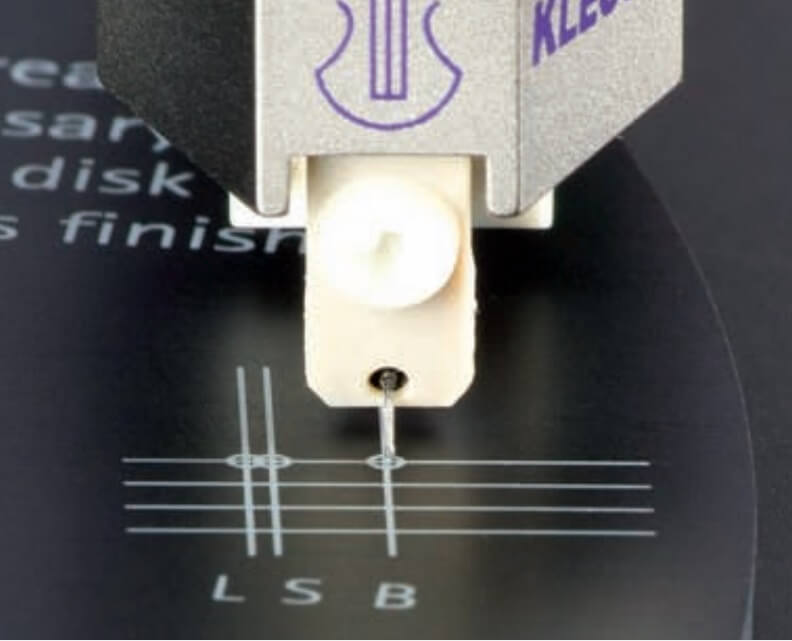 Azimuth setup on Dr. Feickert analogue universal protractor