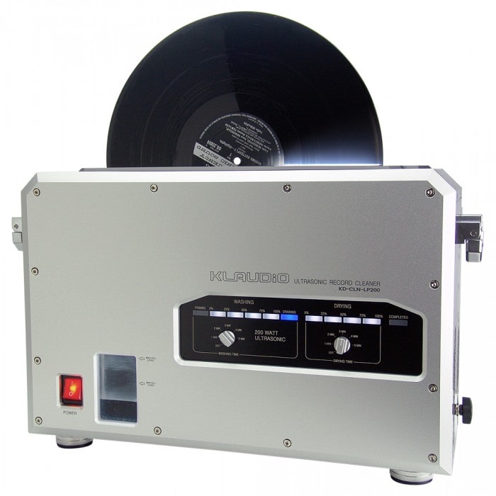 Klaudio - Vinyl LP Record Ultrasonic Cleaner with Dryer-min