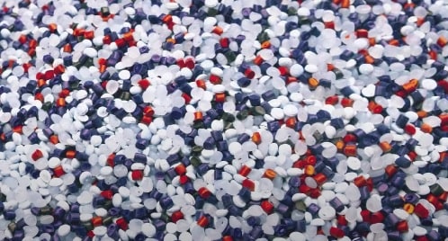 colored pvc pellets