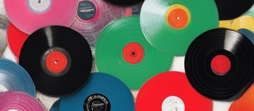 colored vinyl records
