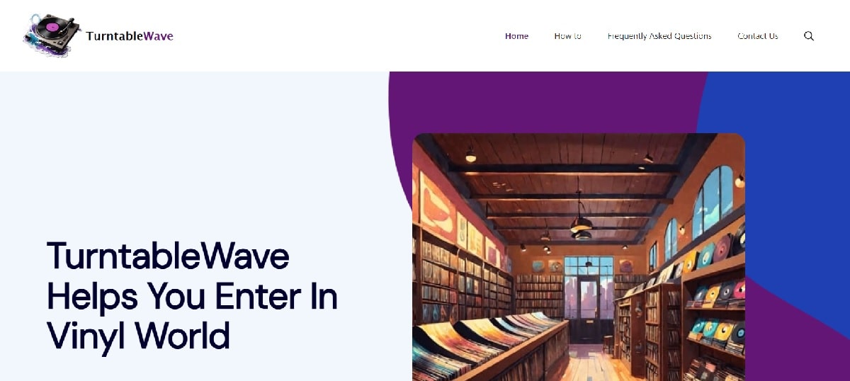 TurntableWave Ride The Wave To Vinyl World