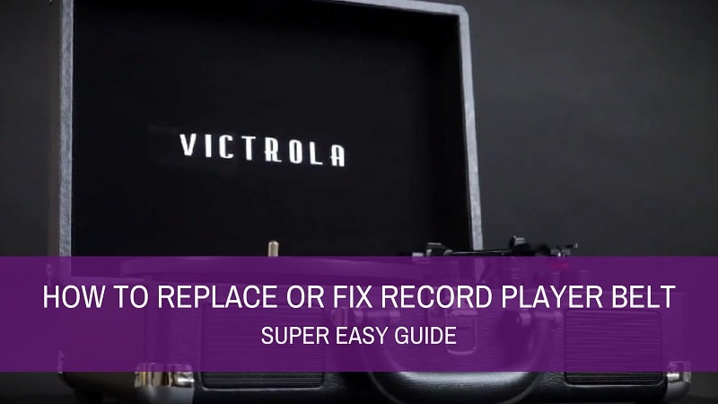 How To Replace or Fix Record Player Belt