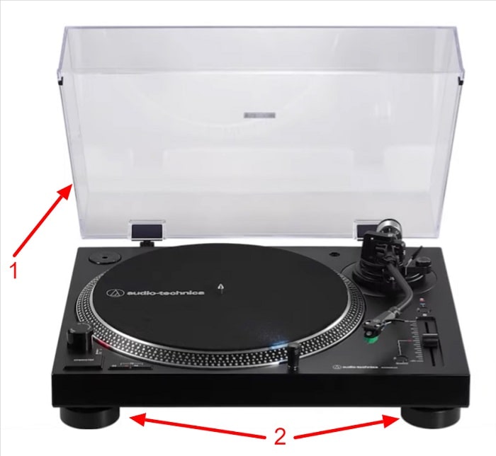 Turntable Anatomy other parts