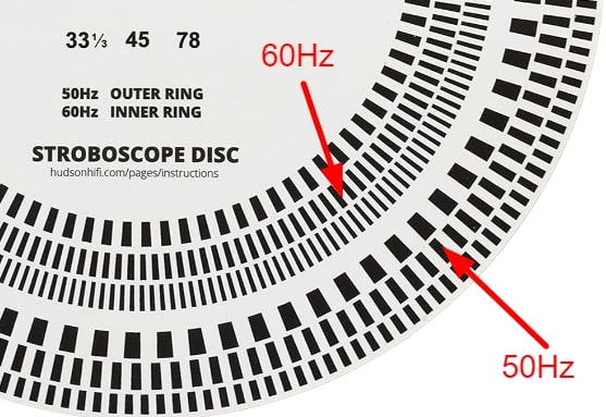 rings on strobe disk