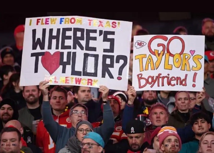 taylor swift craze at super bowl