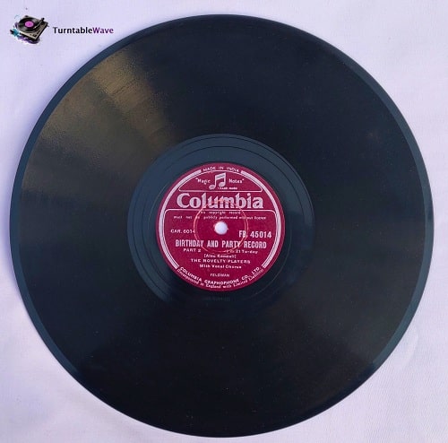 an image showing 10 inch or 78RPM