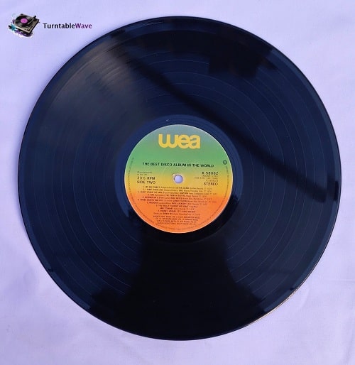 an image showing 12 inch or 33RPM record